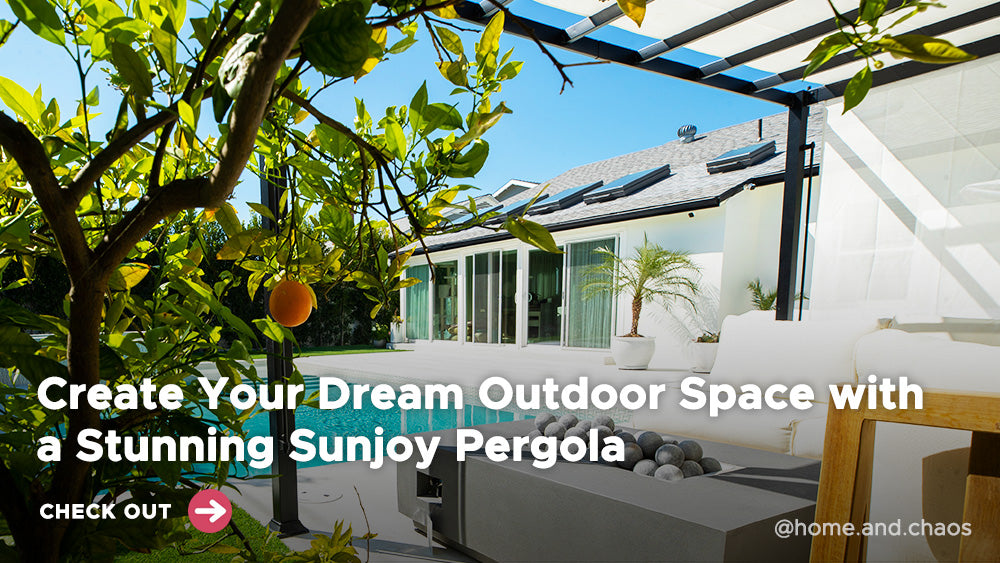 Create Your Dream Outdoor Space with a Stunning Sunjoy Pergola | sunjoygroup