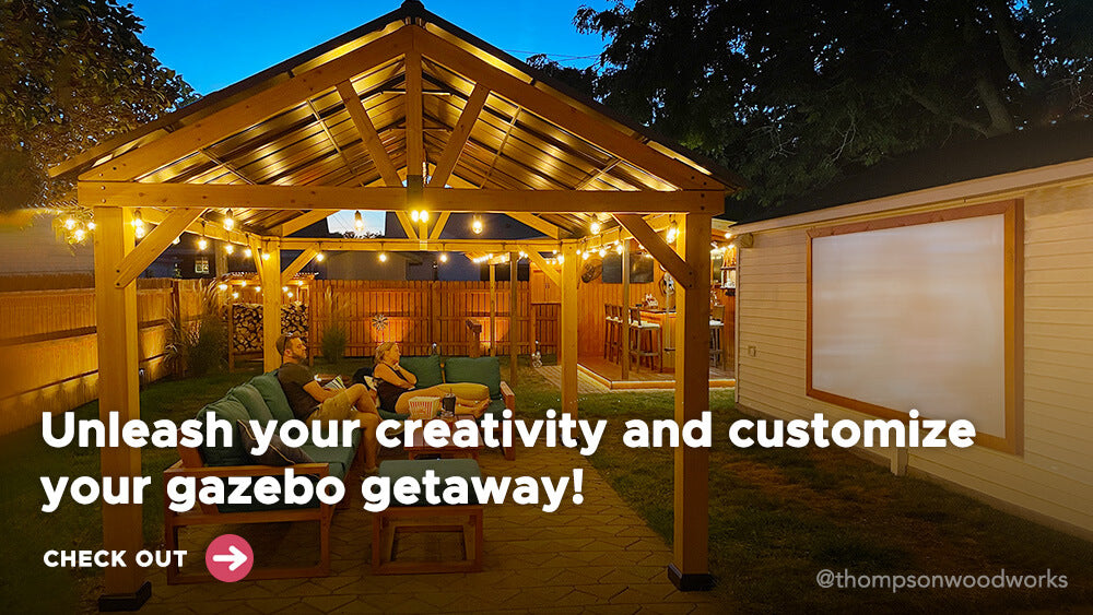 Unleash Your Creativity and Customize Your Gazebo Getaway | sunjoygroup