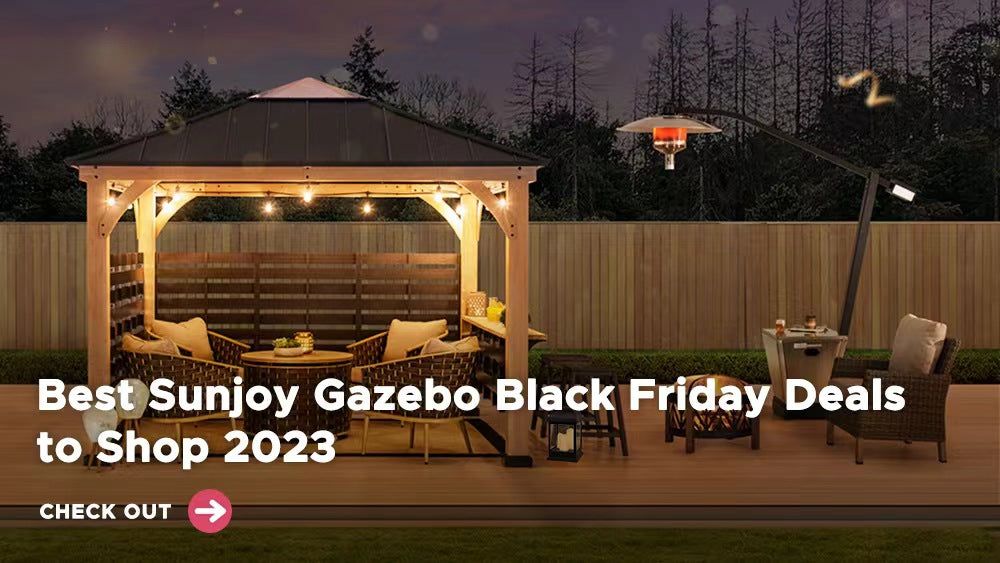 Best Sunjoy Gazebo Black Friday Deals to Shop 2023