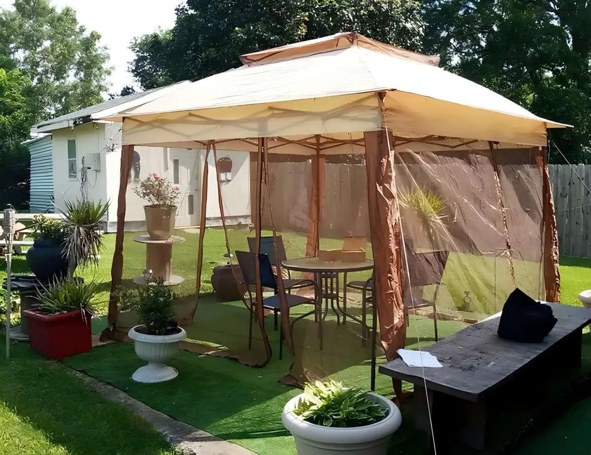 How to Install Magnetic Netting on a Gazebo?
