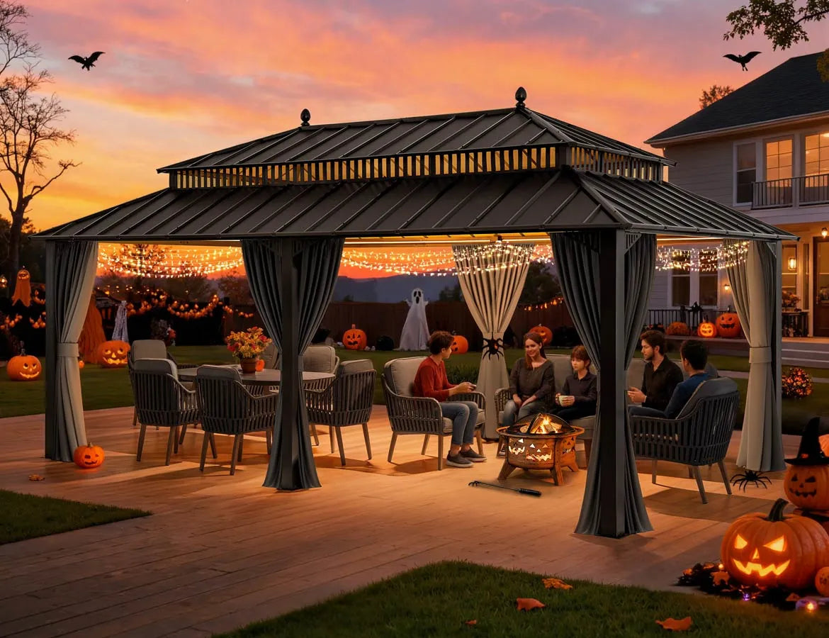 Elegant vs. Eerie: Choosing Your Outdoor Halloween Style