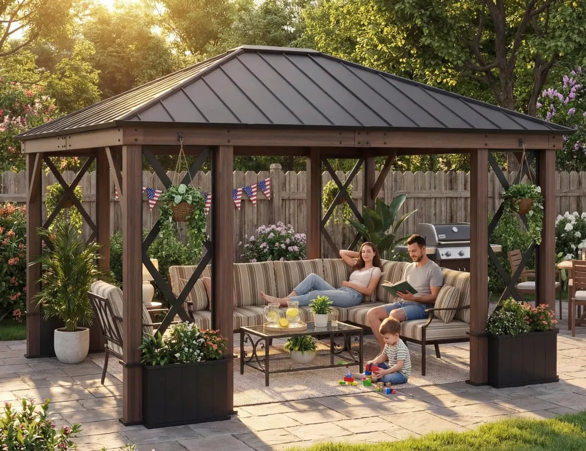 How to Anchor a Gazebo Tent on Grass or Sand?