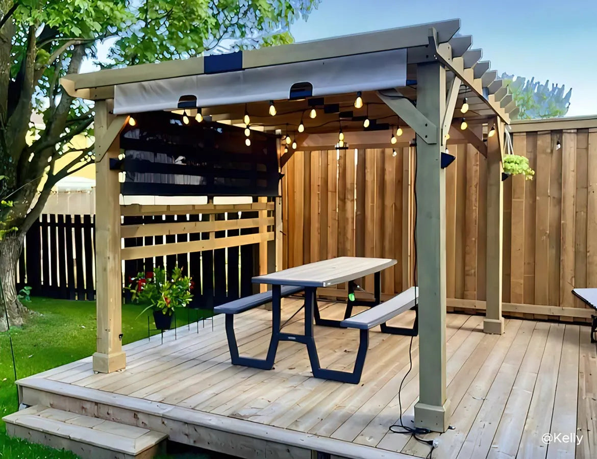How to Choose the Best Wood for an Outdoor Pergola in Humid Climates