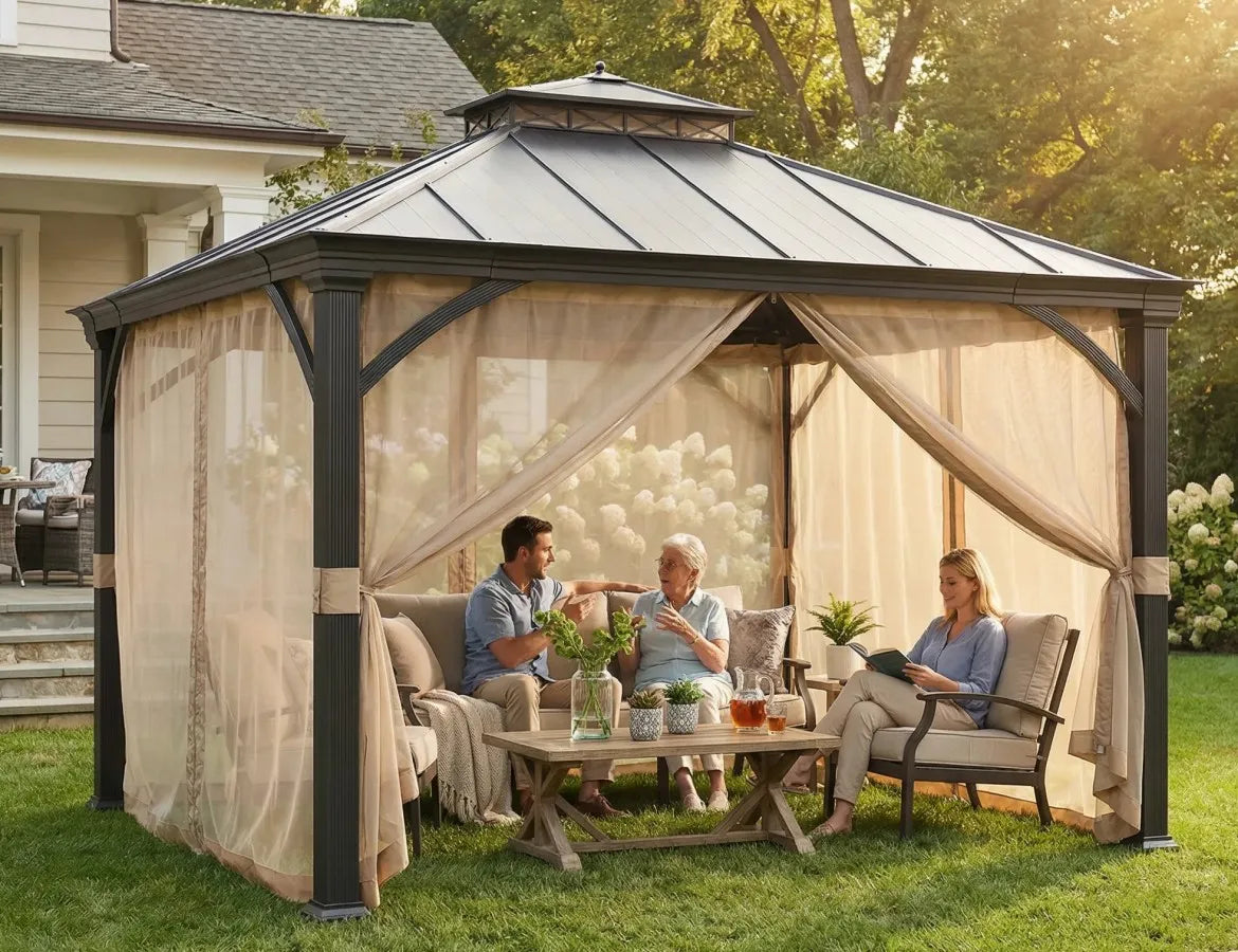 How to Fold a Gazebo Tent Correctly Without Damaging It? – SUNJOY