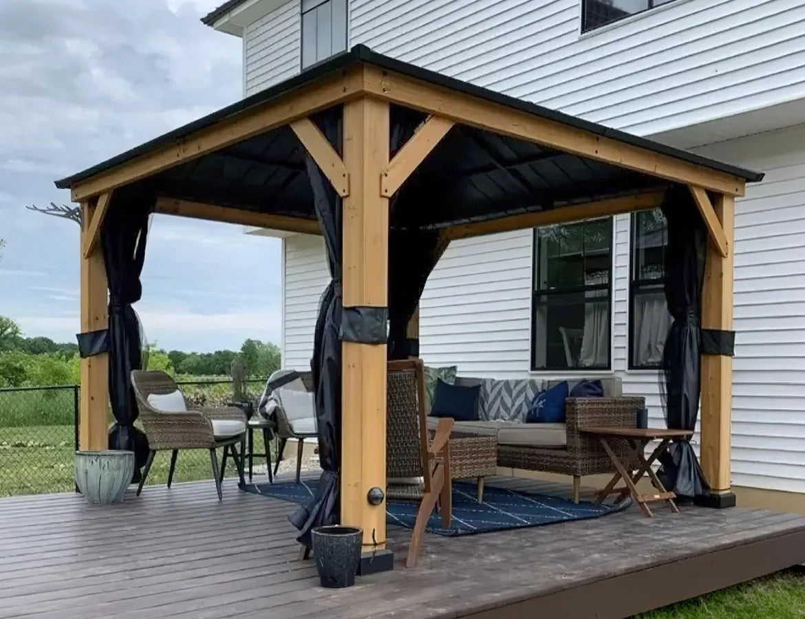 How to Secure a Gazebo for High Winds and Storms