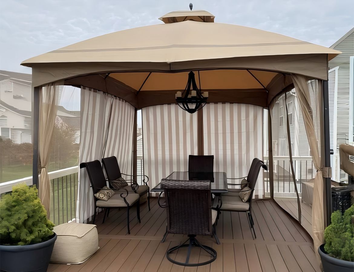 How to Use a Gazebo as an Outdoor Dining Room