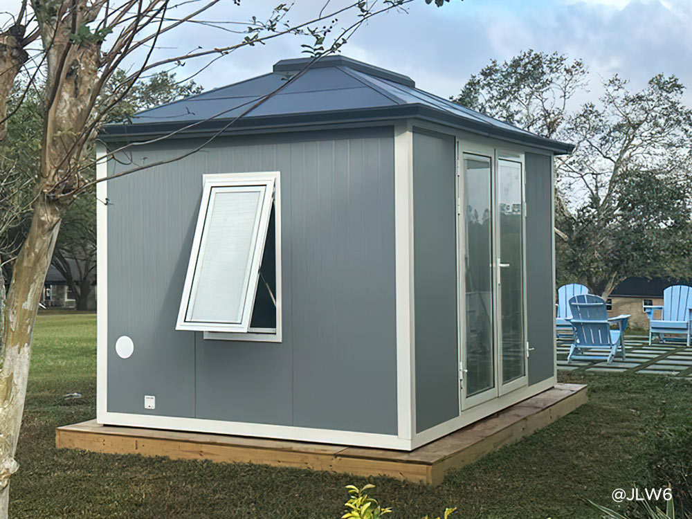 How to Anchor an Outdoor Storage Shed with Floor to Prevent Tipping