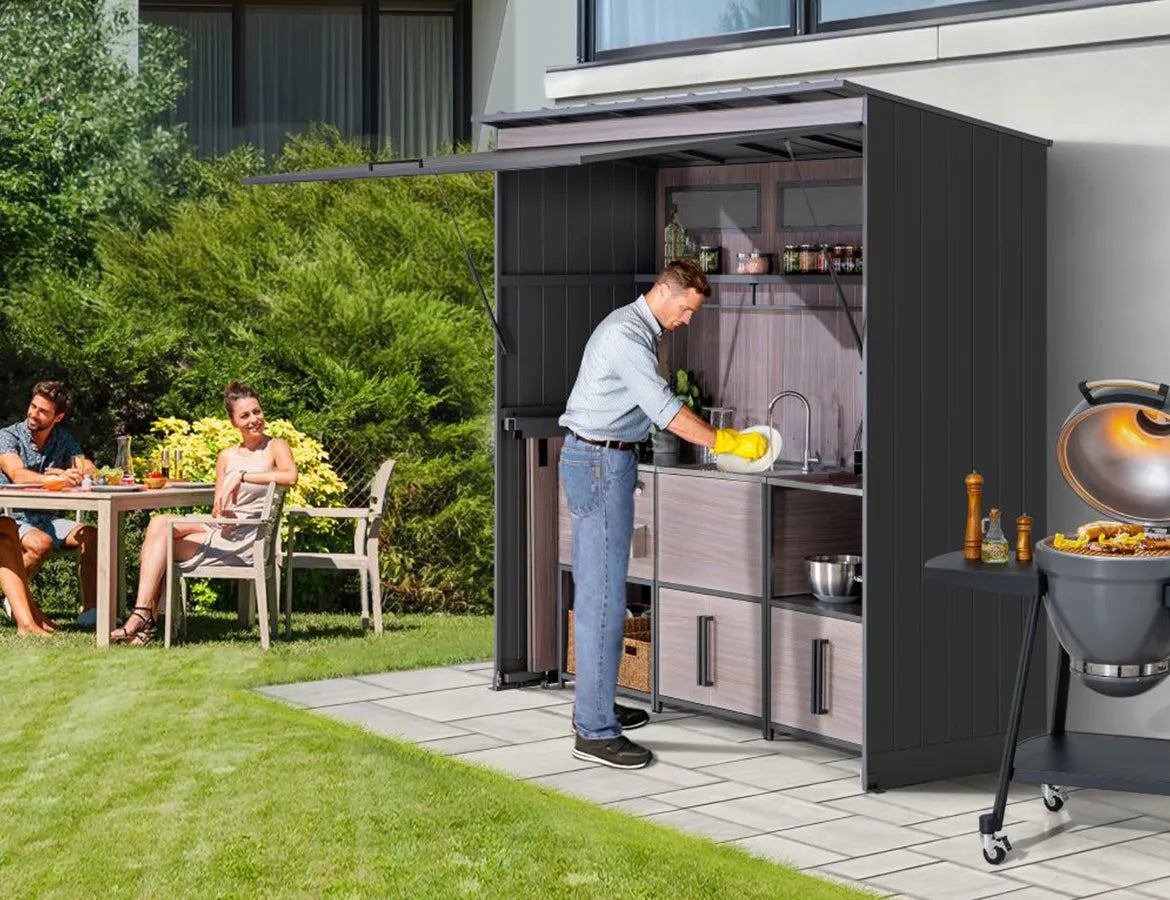 Outdoor Kitchen Corner Design Smart Styling That Stays Practical
