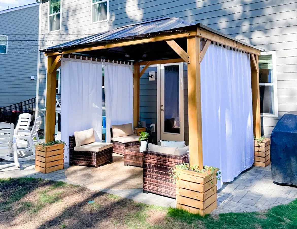 What Are the Best Materials for a Durable Outdoor Gazebo?