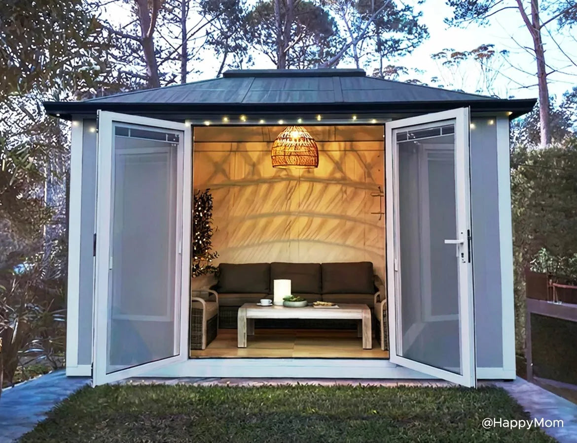 What Is the Cost of Converting a Standard Shed into a Backyard Office?