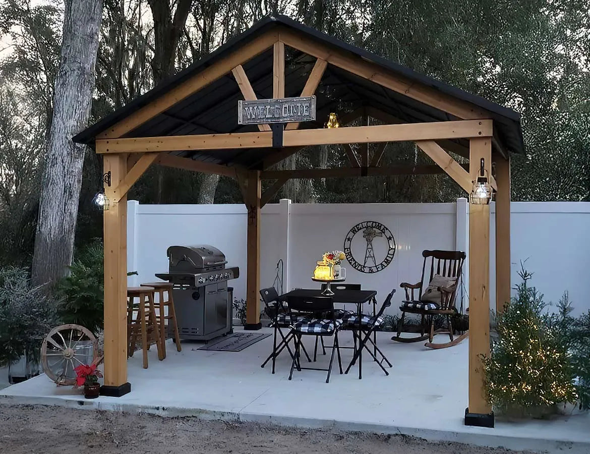 What is the Best Size for a BBQ Grill Gazebo to Fit a Large Grill?