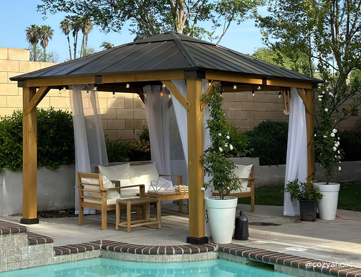 Are Gazebos with Metal Roofs Lightning Hazards?