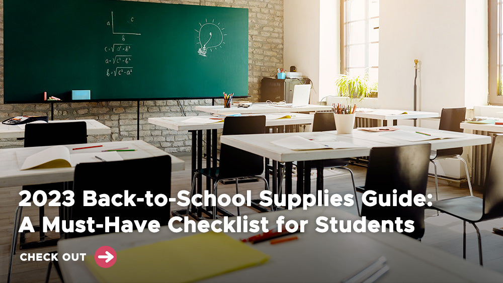 2023 Back-to-School Supplies Guide: A Must-Have Checklist for Students | sunjoygroup