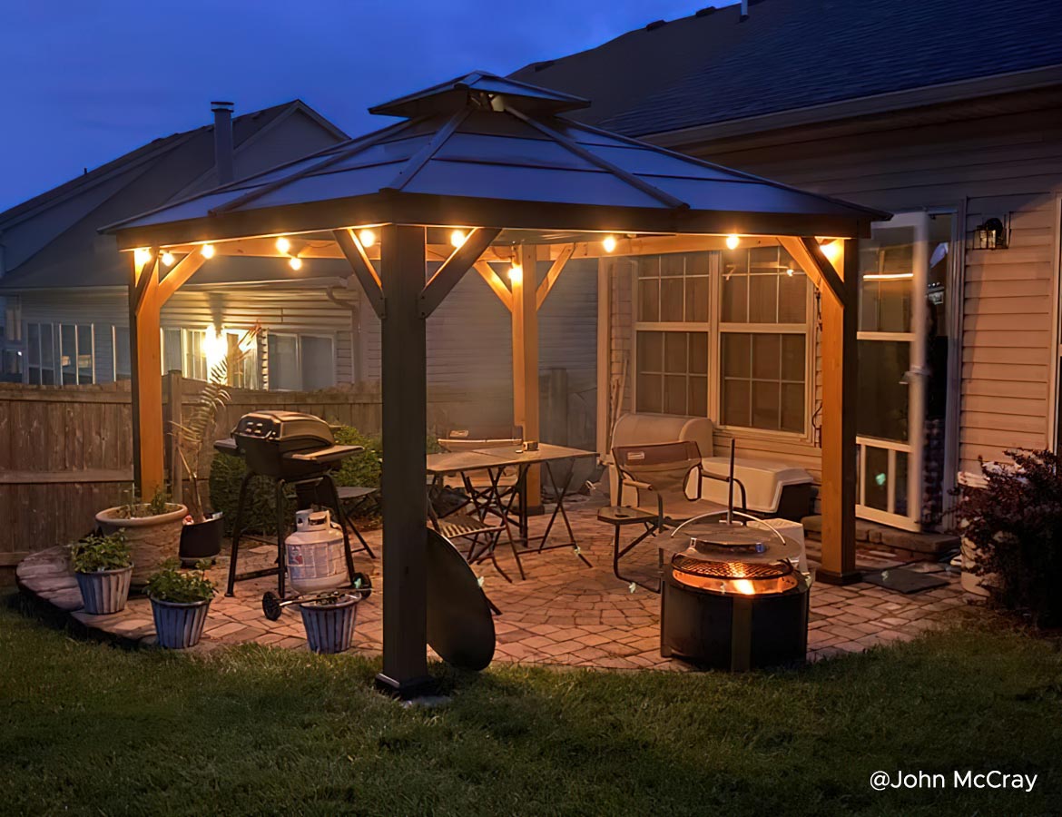 Backyard Dinner Party Ideas: How to Host Under a Gazebo in Style
