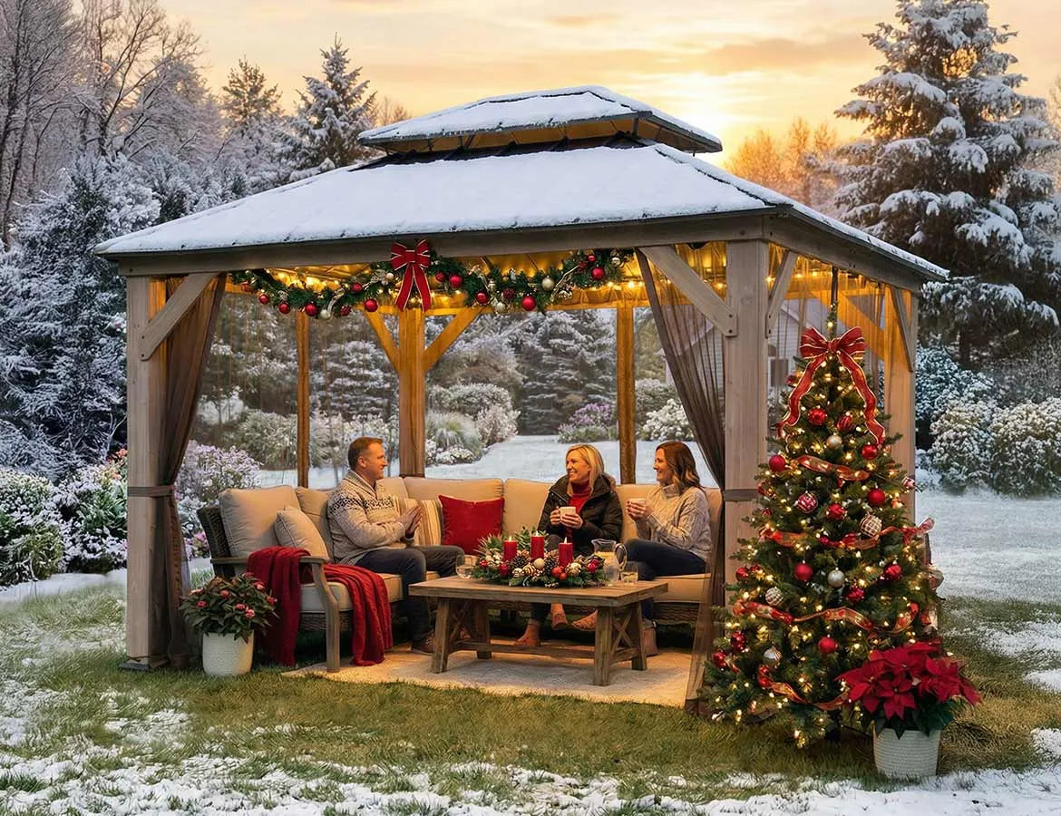How a Gazebo Can Add Months to Your Outdoor Living Season