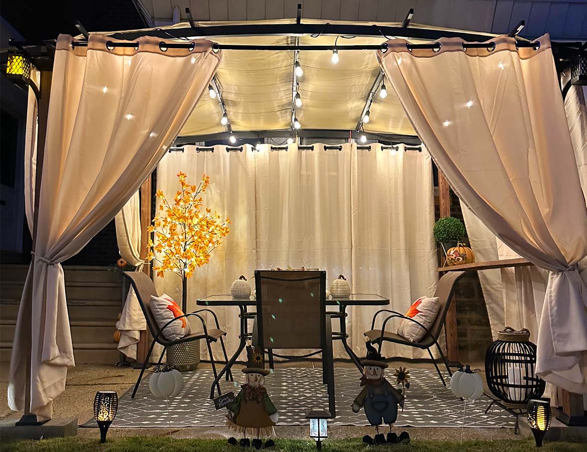Add a Roof to a Pergola
