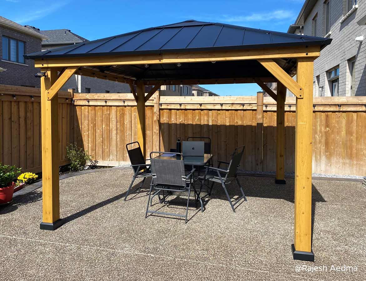 How Strong a Wind Can Your Hardtop Gazebo Withstand?