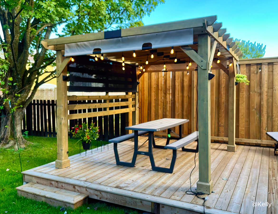 How to Build a Simple Pergola for Your Patio or Garden