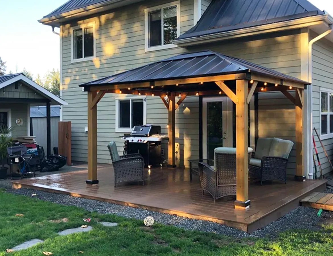 Morning Coffee & Evening Fire: Thanksgiving Patio Routine