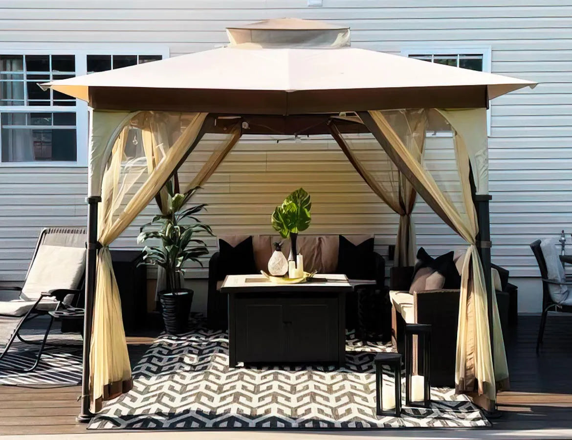 Outdoor Coverage Made Affordable: Carports & Gazebos Up to 70% Off