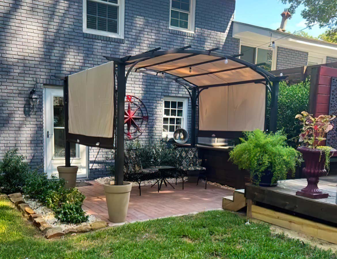 Metal Arched Pergola Kits