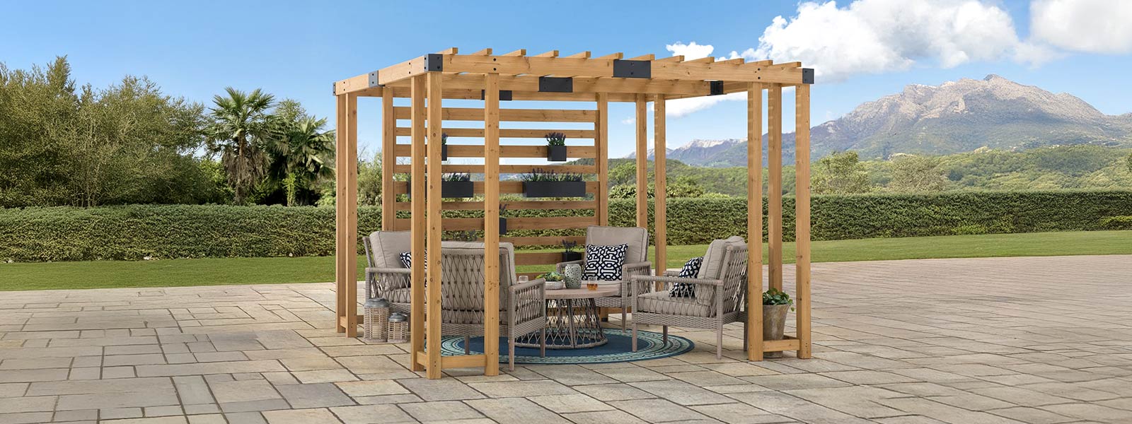 WOODEN PERGOLAS