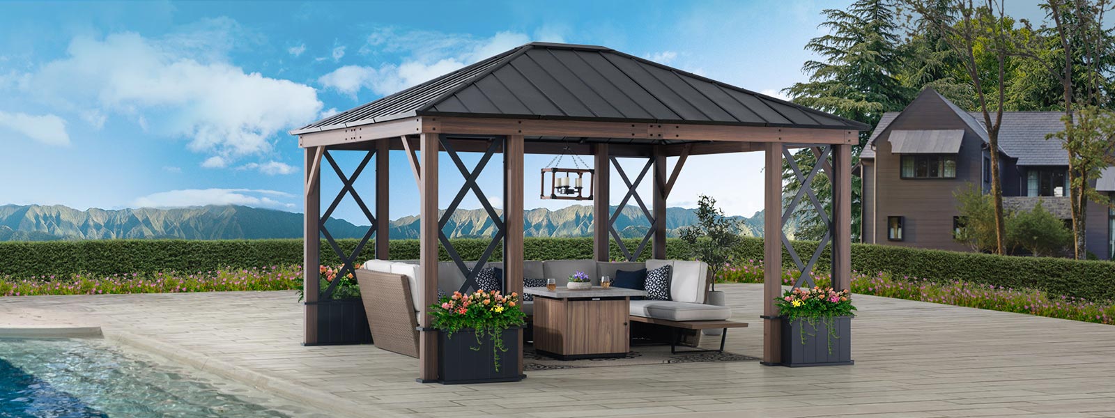HARD TOP GAZEBOS