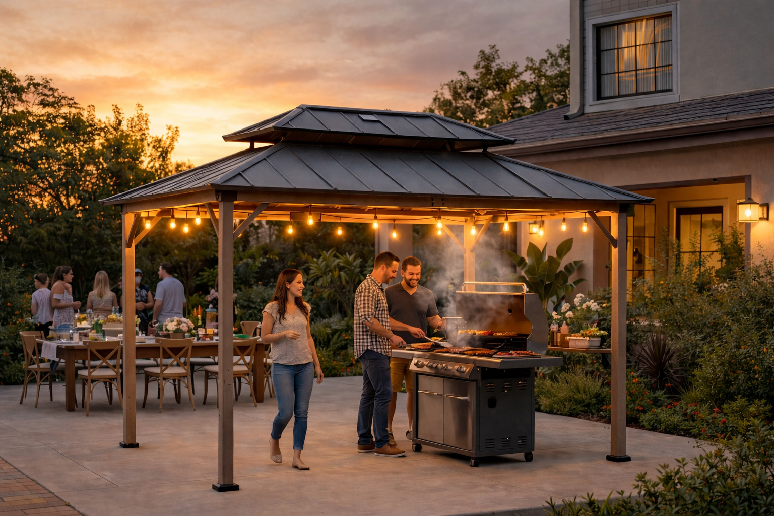 Sunjoy Grill Gazebos