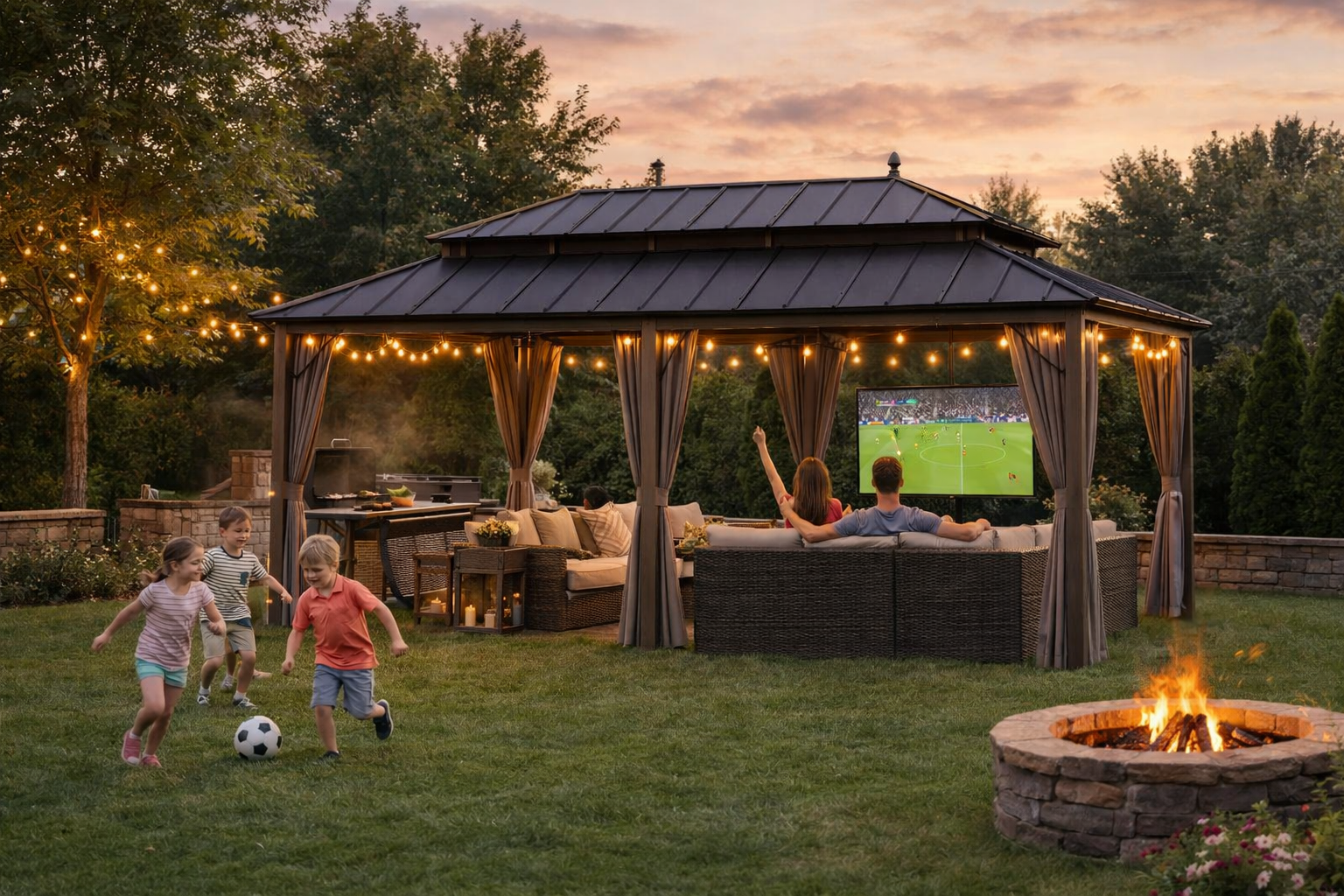 Kingston Metal Gazebos by Sunjoy