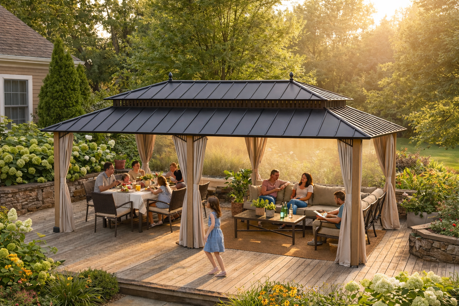 Premium Kingston wood gazebos