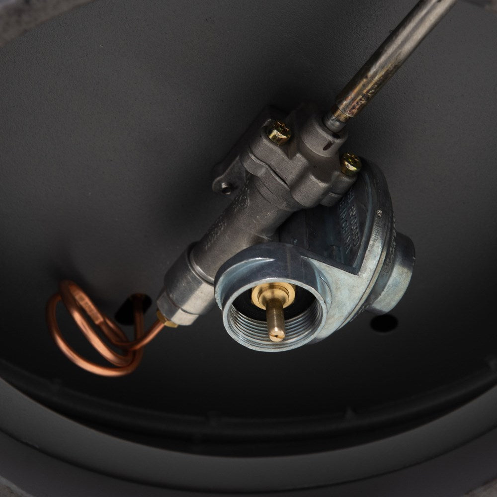 SUNJOY Smokeless Tabletop Fire Pit with Stainless Steel Burner and Two Adjustable Flames