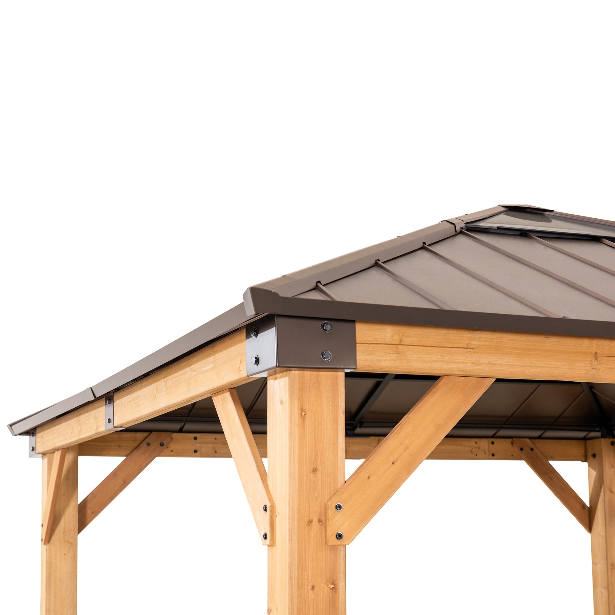 Antrim Skylight Cedar Gazebo, 11x11 | Demo 1.