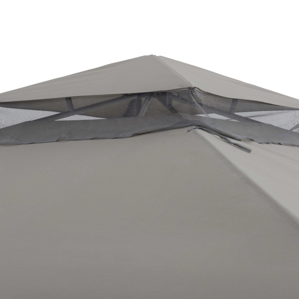 SUNJOY 10x10 Chatam Soft Top Gazebo with Mosquito Netting