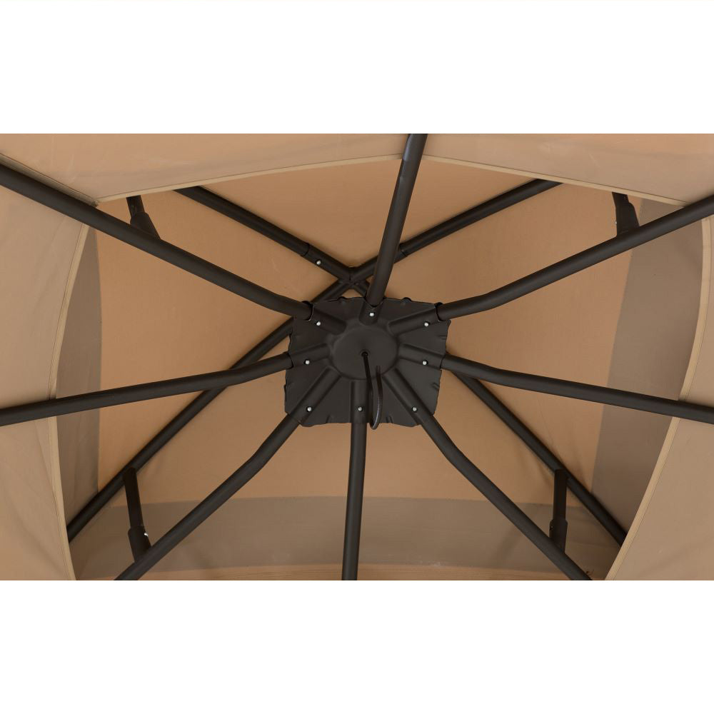 SUNJOY 10x13 Outdoor Canopy Gazebo with Netting
