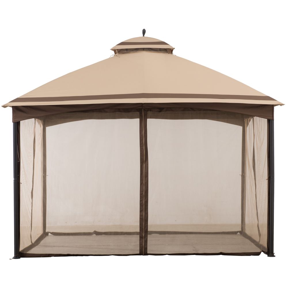 SUNJOY 10x13 Outdoor Canopy Gazebo with Netting