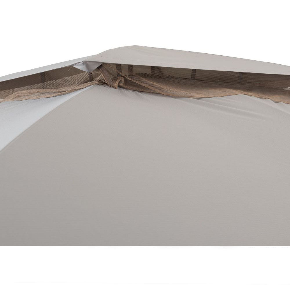 SUNJOY 11x13 Backyard Gazebo with Netting and Curtain