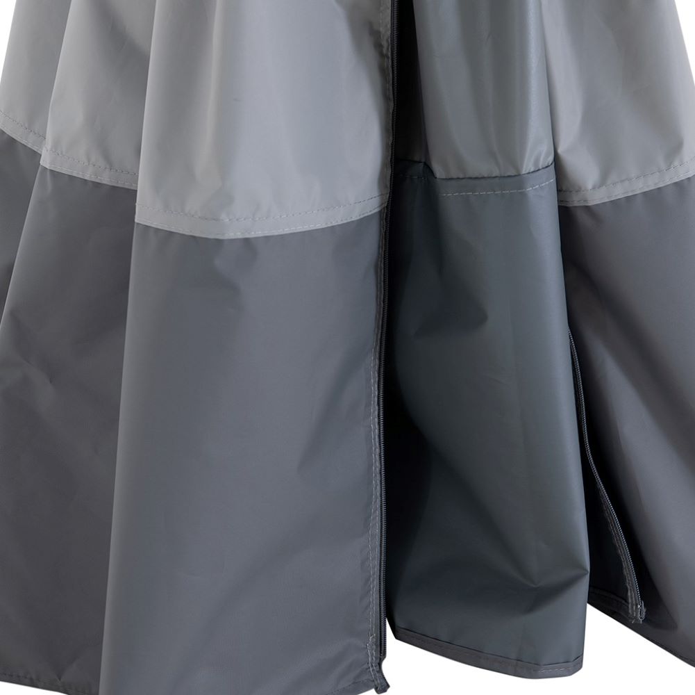 SUNJOY 11x13 Outdoor Canopy Gazebo Kit with Netting and Curtain
