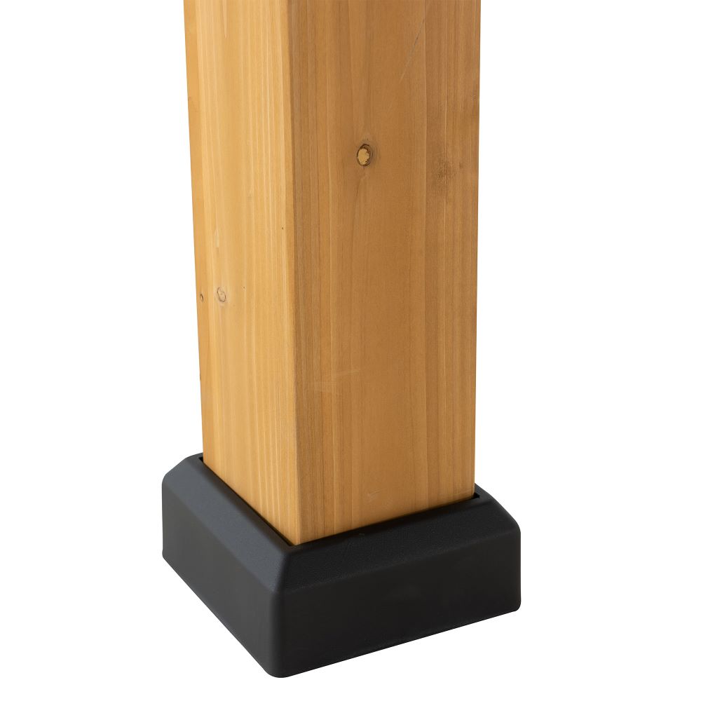 SUNJOY 12x20 Patio Wooden Gazebo with Ceiling Hooks