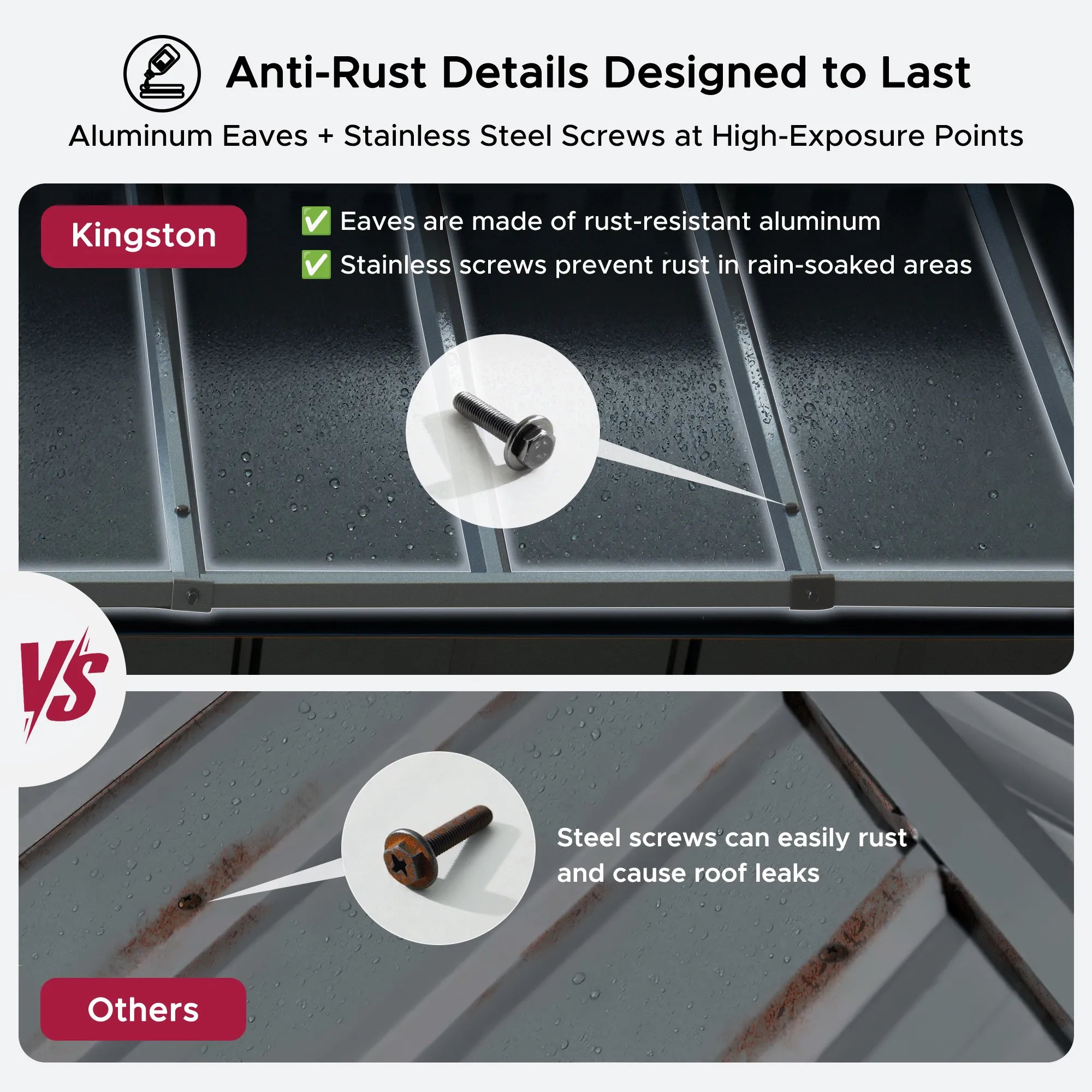 SUNJOY Kingston 12x12 Gazebo with Netting & Curtain | Steel Roof - Woodgrain Aluminum Posts