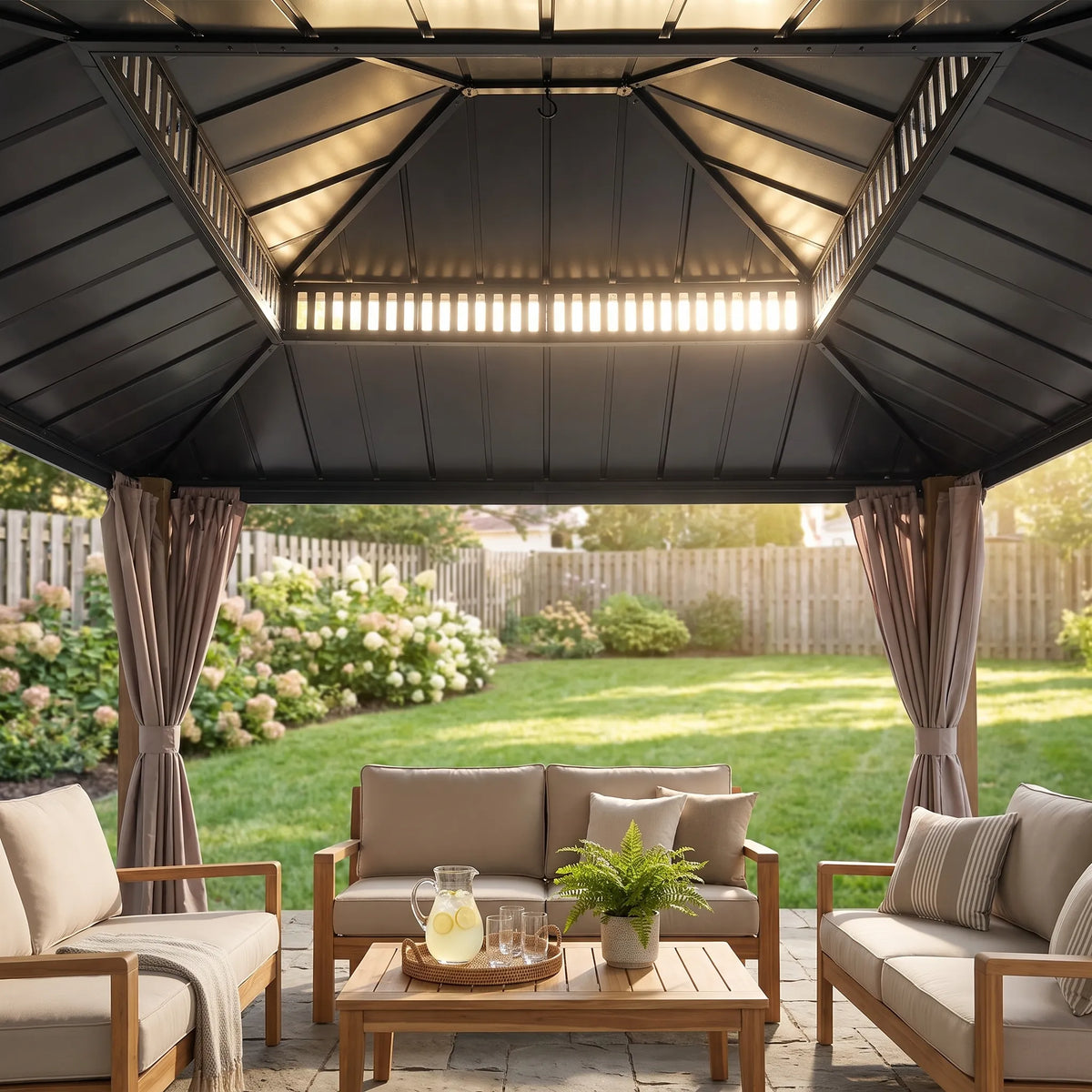 Kingston Elite Cedar Gazebo, 12x14