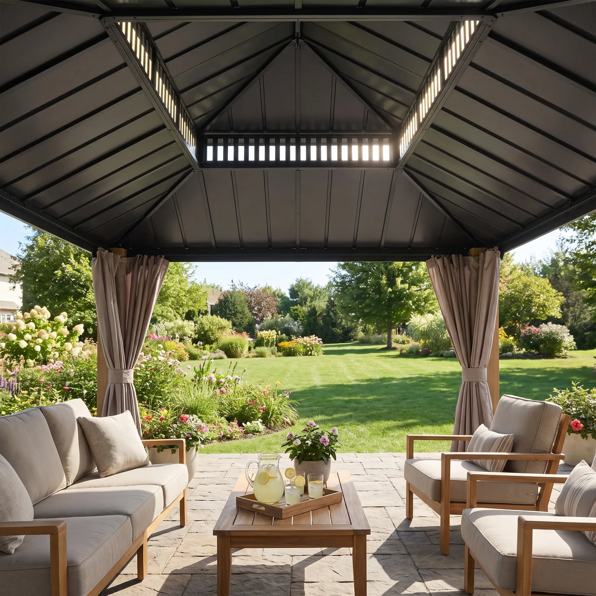 Kingston Elite Cedar Gazebo, 12x16