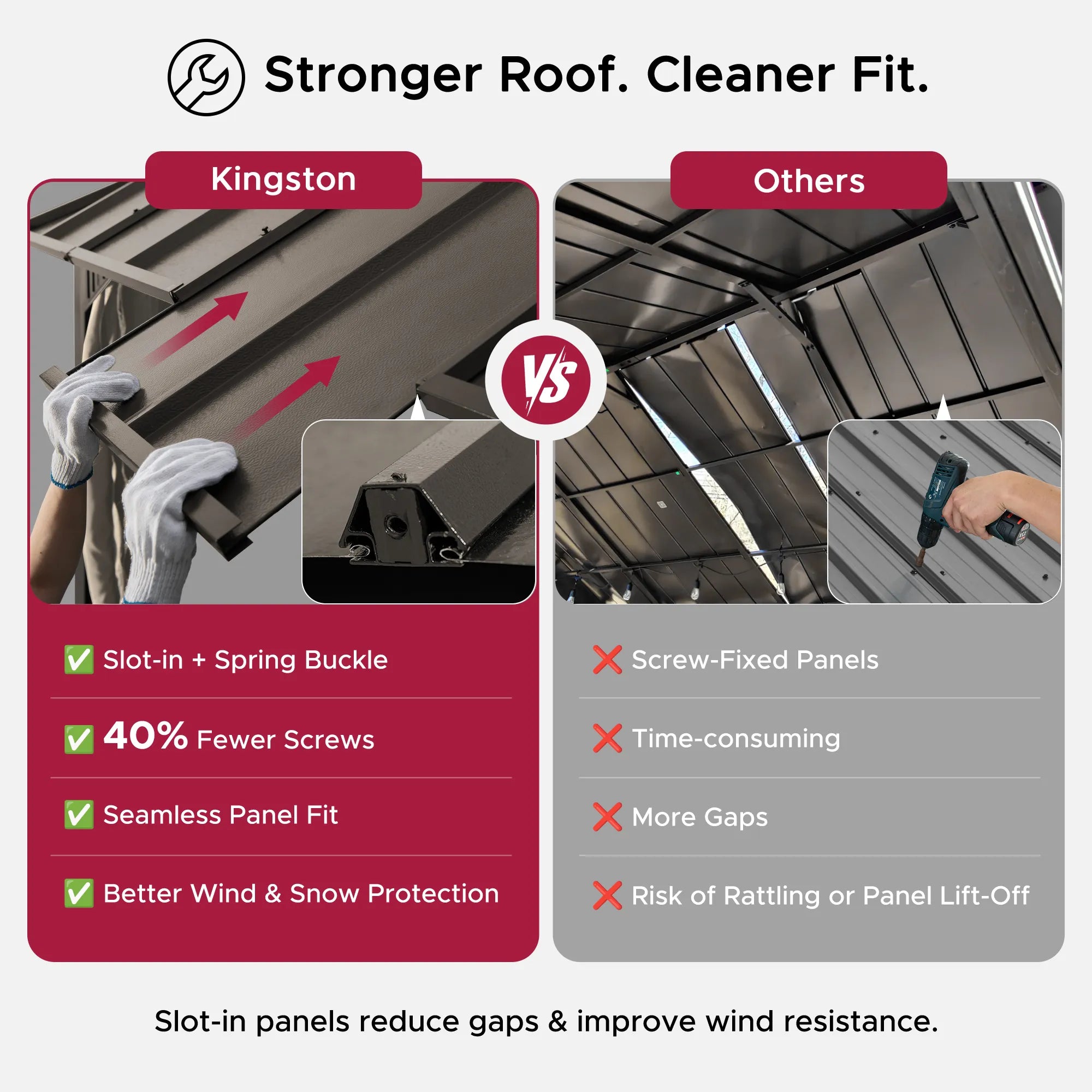 SUNJOY Kingston 12x10 Gazebo with Netting & Curtain | Steel & PC Roof - Brown Aluminum Posts