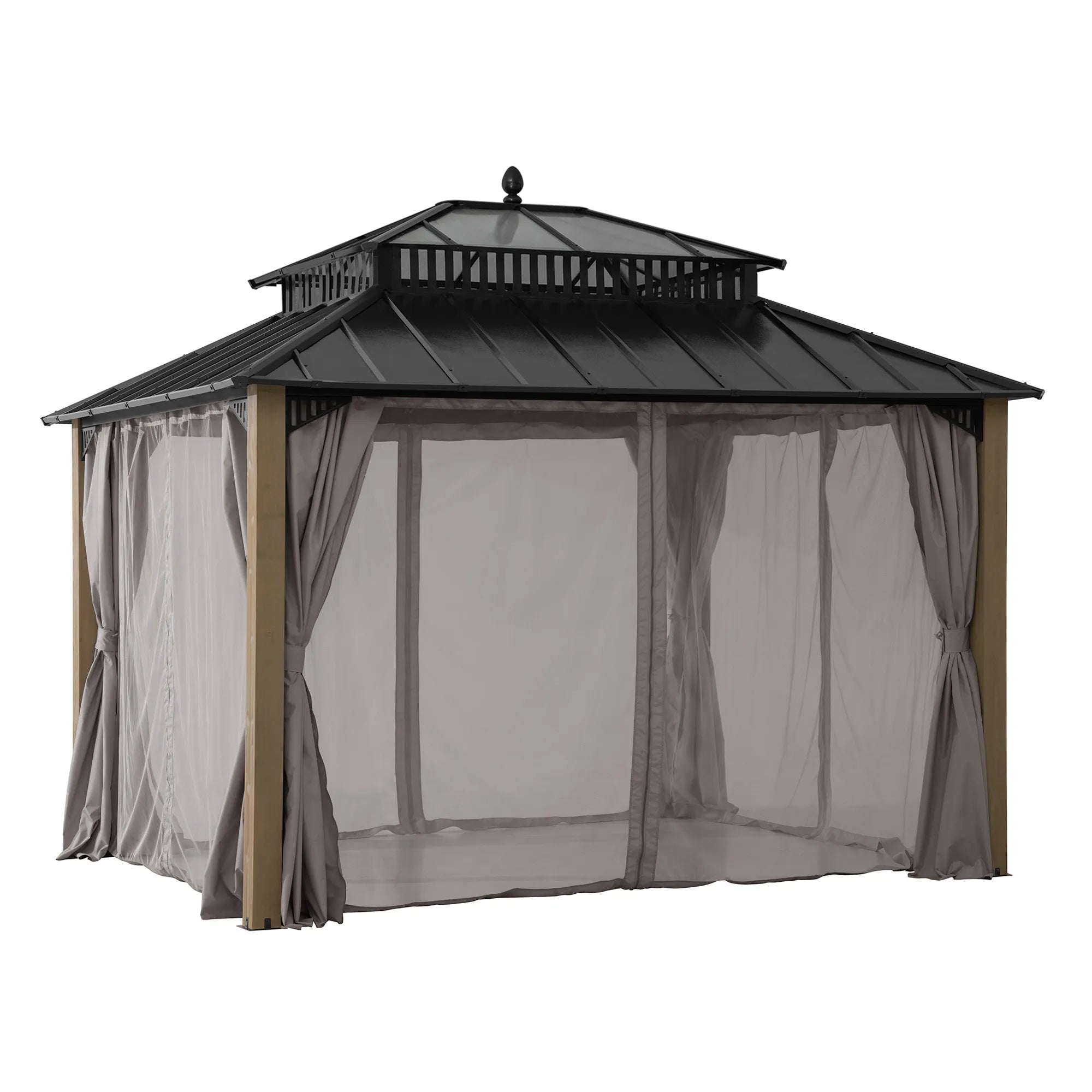 Kingston Horizon PC-Vent Cedar Gazebo, 12x10