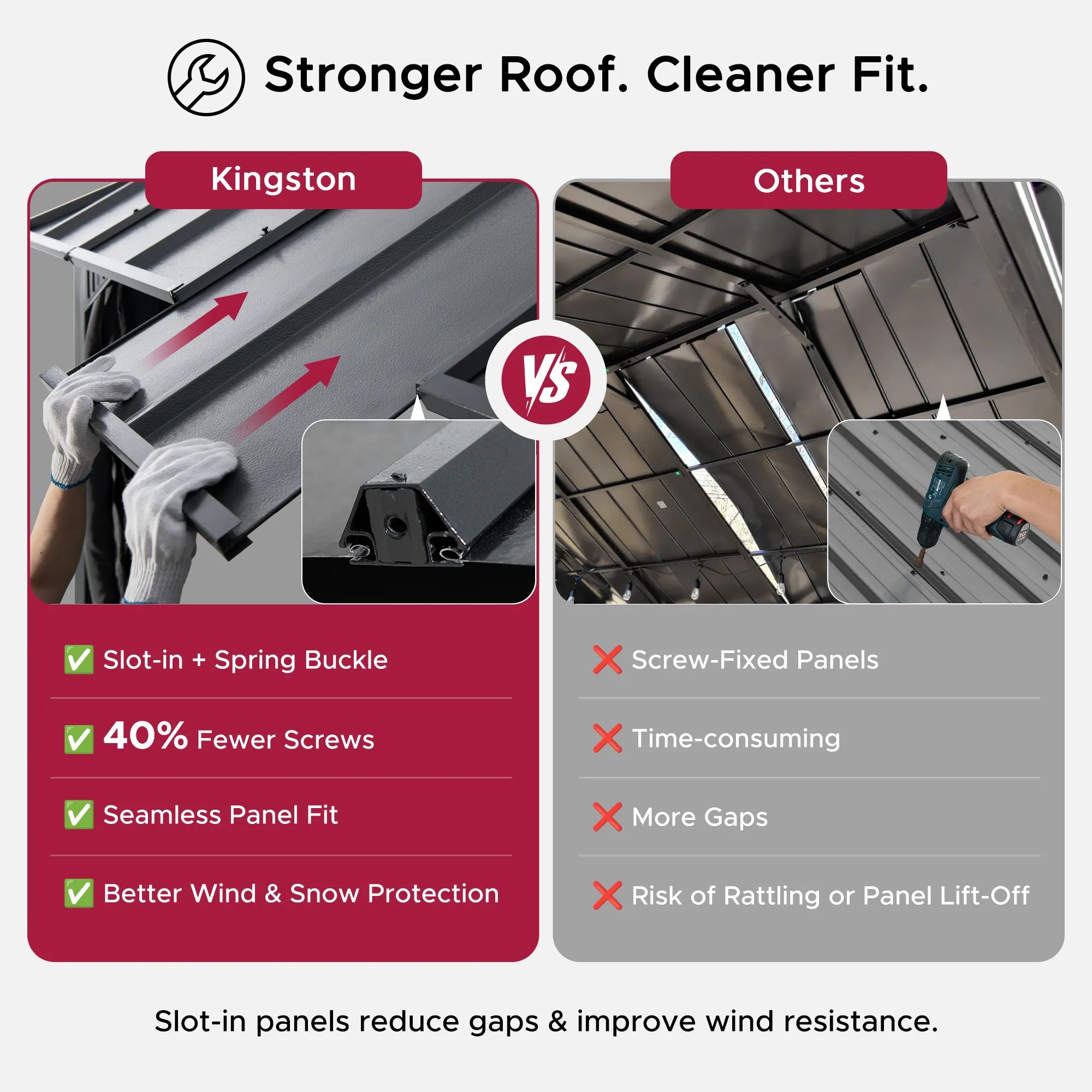 SUNJOY Kingston 12x12 Gazebo with Netting & Curtain | Steel Roof with Extra-Tall & Oversized PC Vent Top - Gray Aluminum Posts