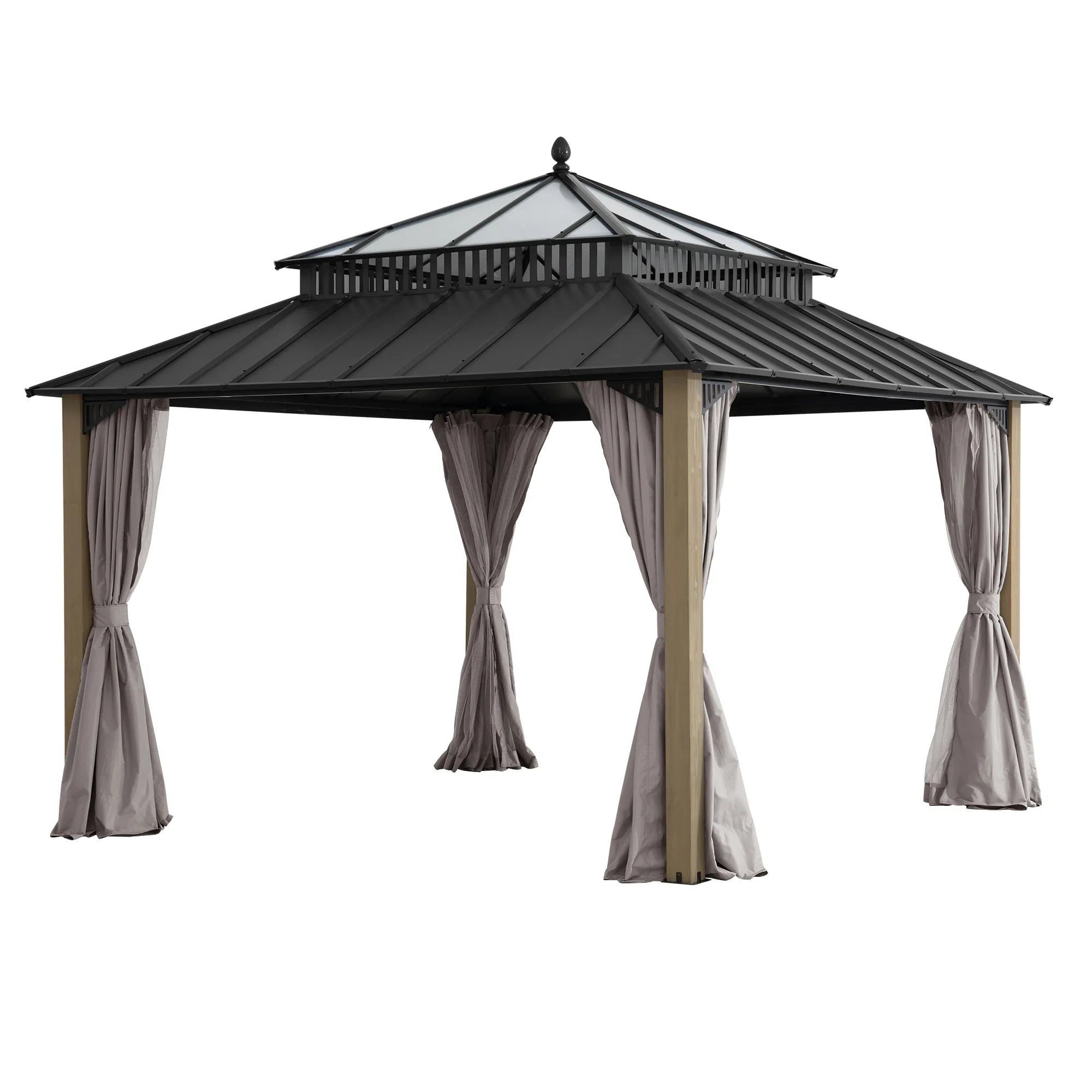 Kingston Horizon PC-Vent Cedar Gazebo, 12x12