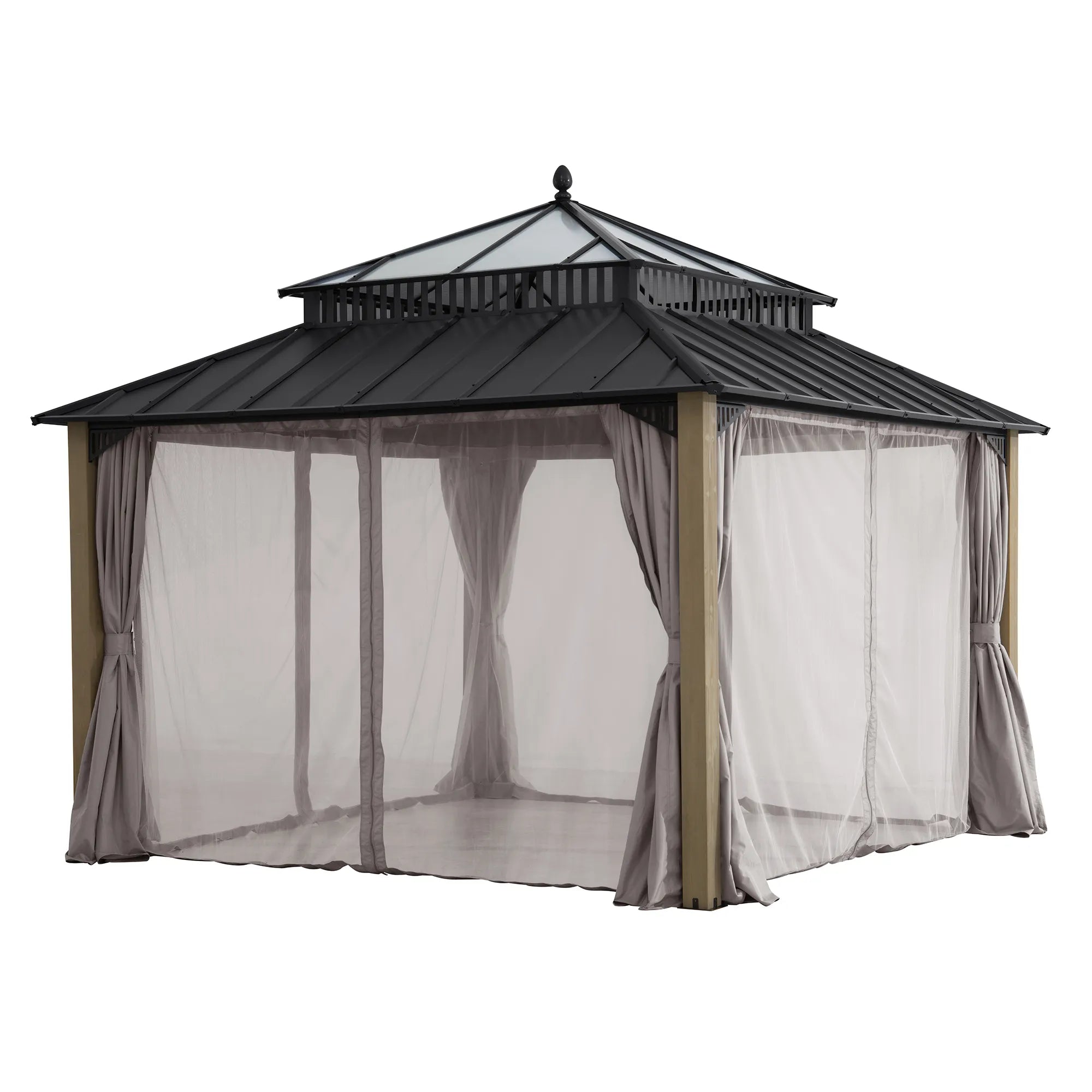 Kingston Horizon PC-Vent Cedar Gazebo, 12x12