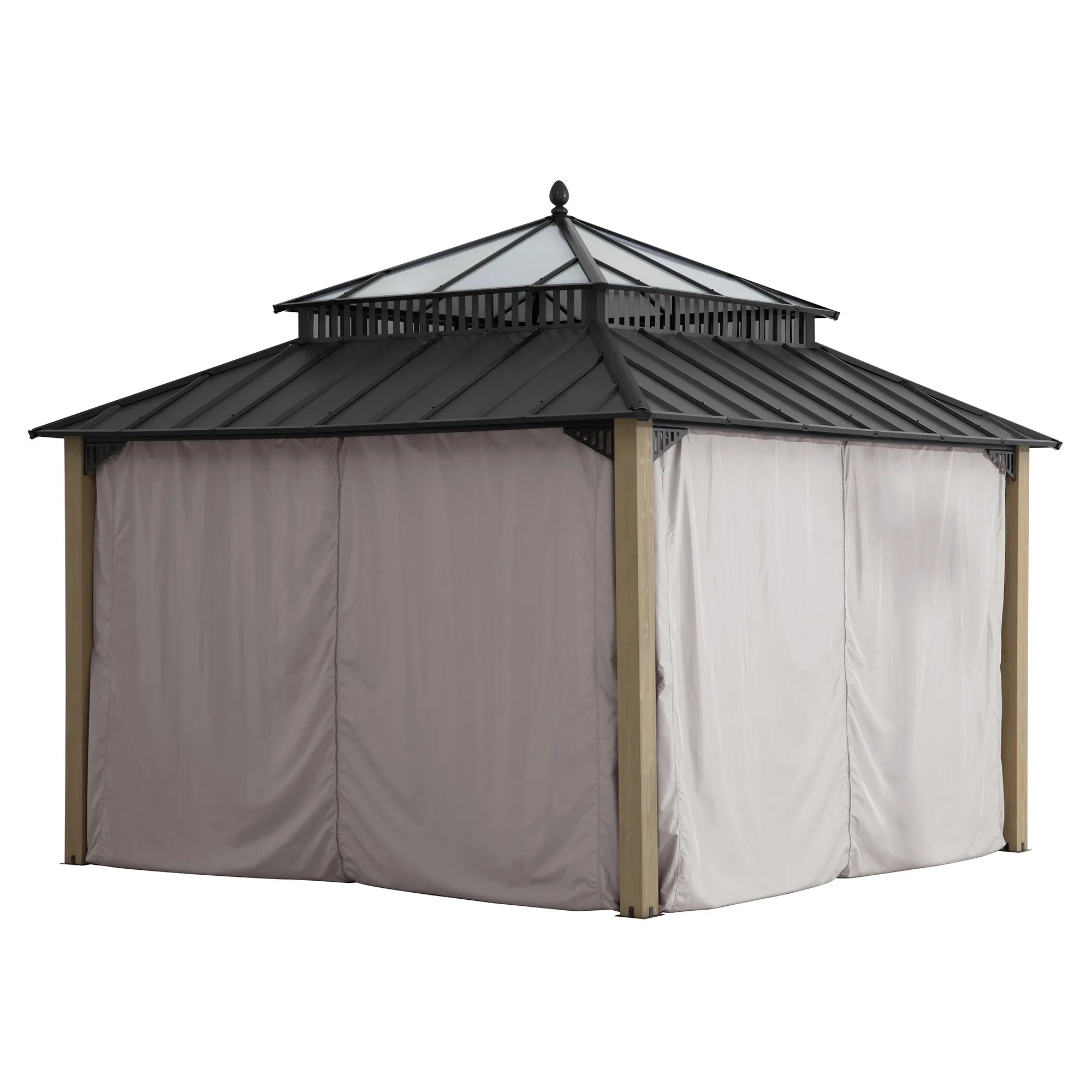 Kingston Horizon PC-Vent Cedar Gazebo, 12x12