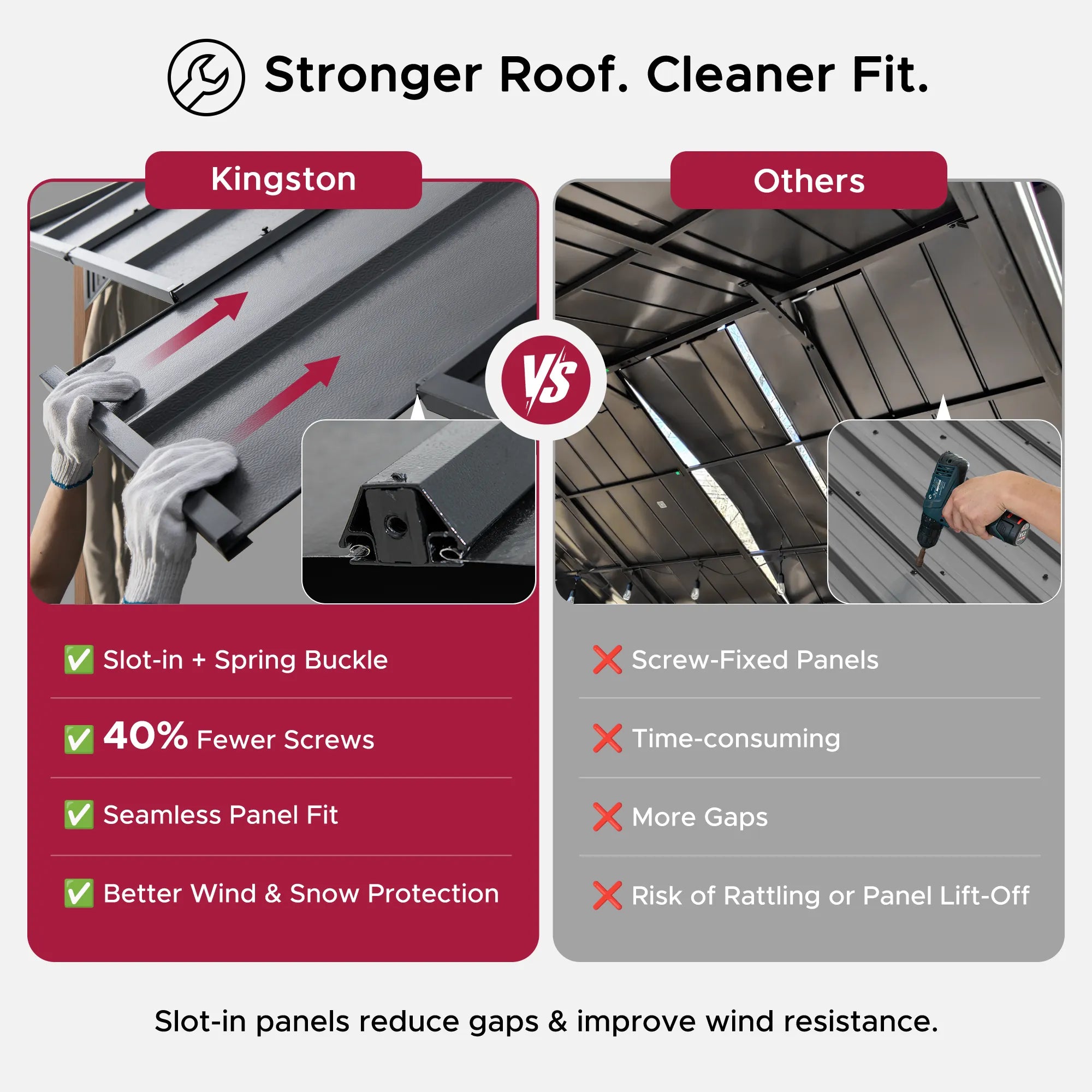 SUNJOY Kingston 12x16 Gazebo with Netting & Curtain | Steel & PC Roof - Woodgrain Aluminum Posts