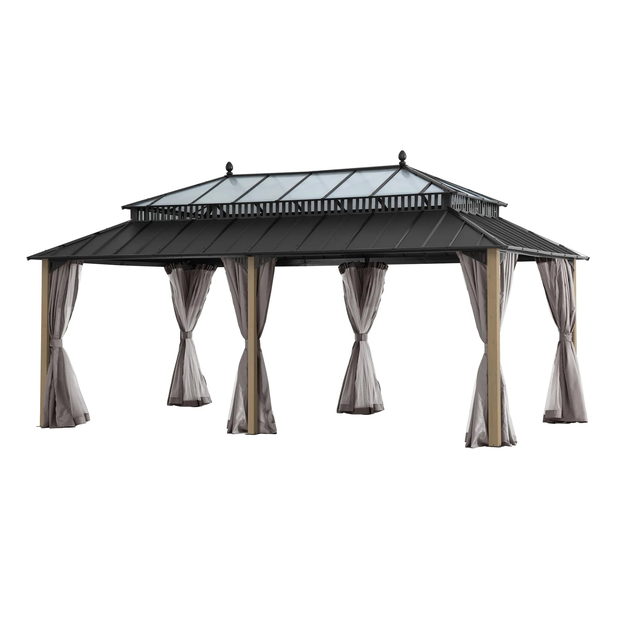 Kingston Horizon PC-Vent Cedar Gazebo, 12x20