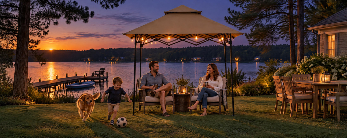 Sunjoy cooking gazebo